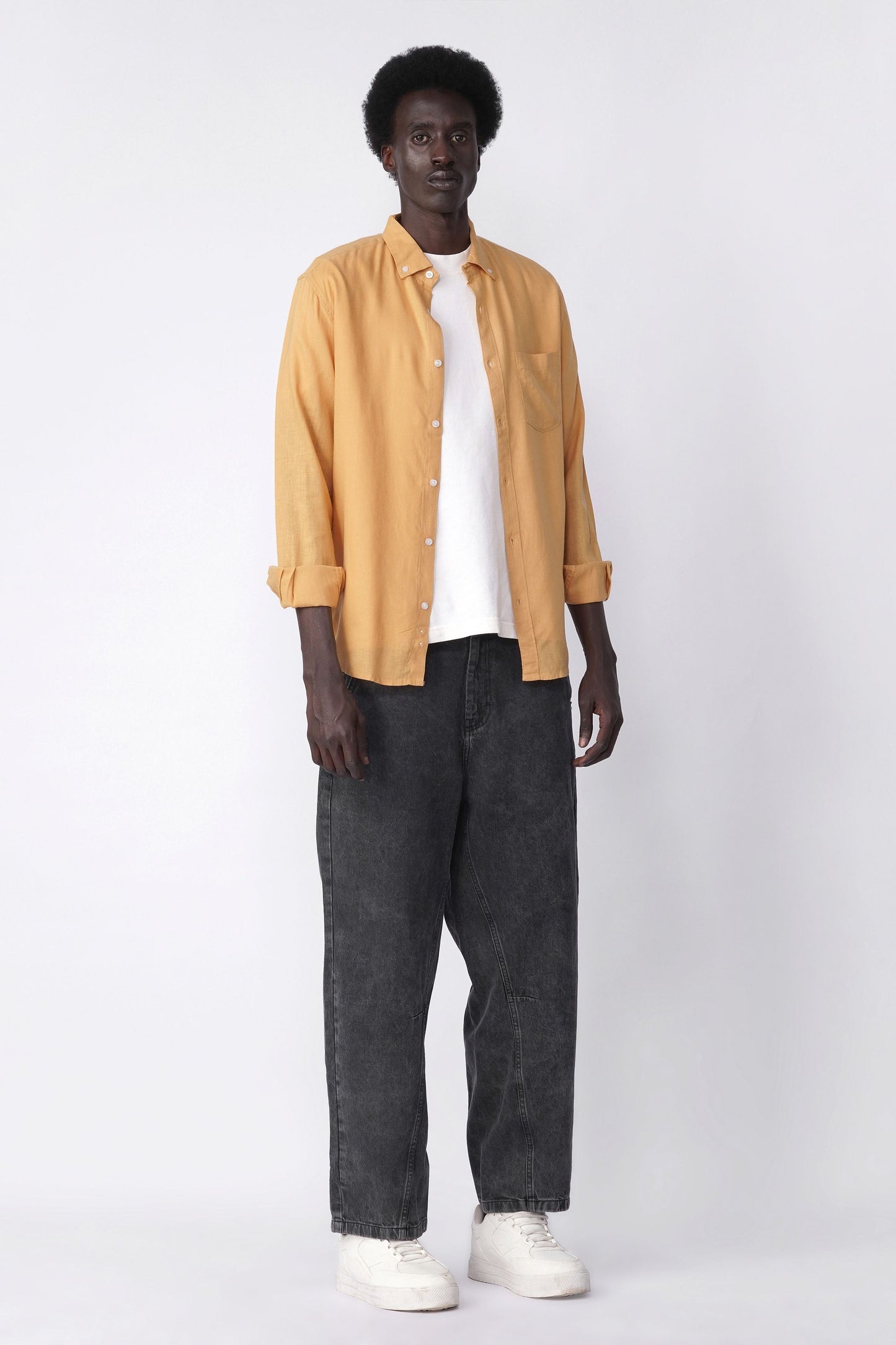 COTTON LINEN SHIRT