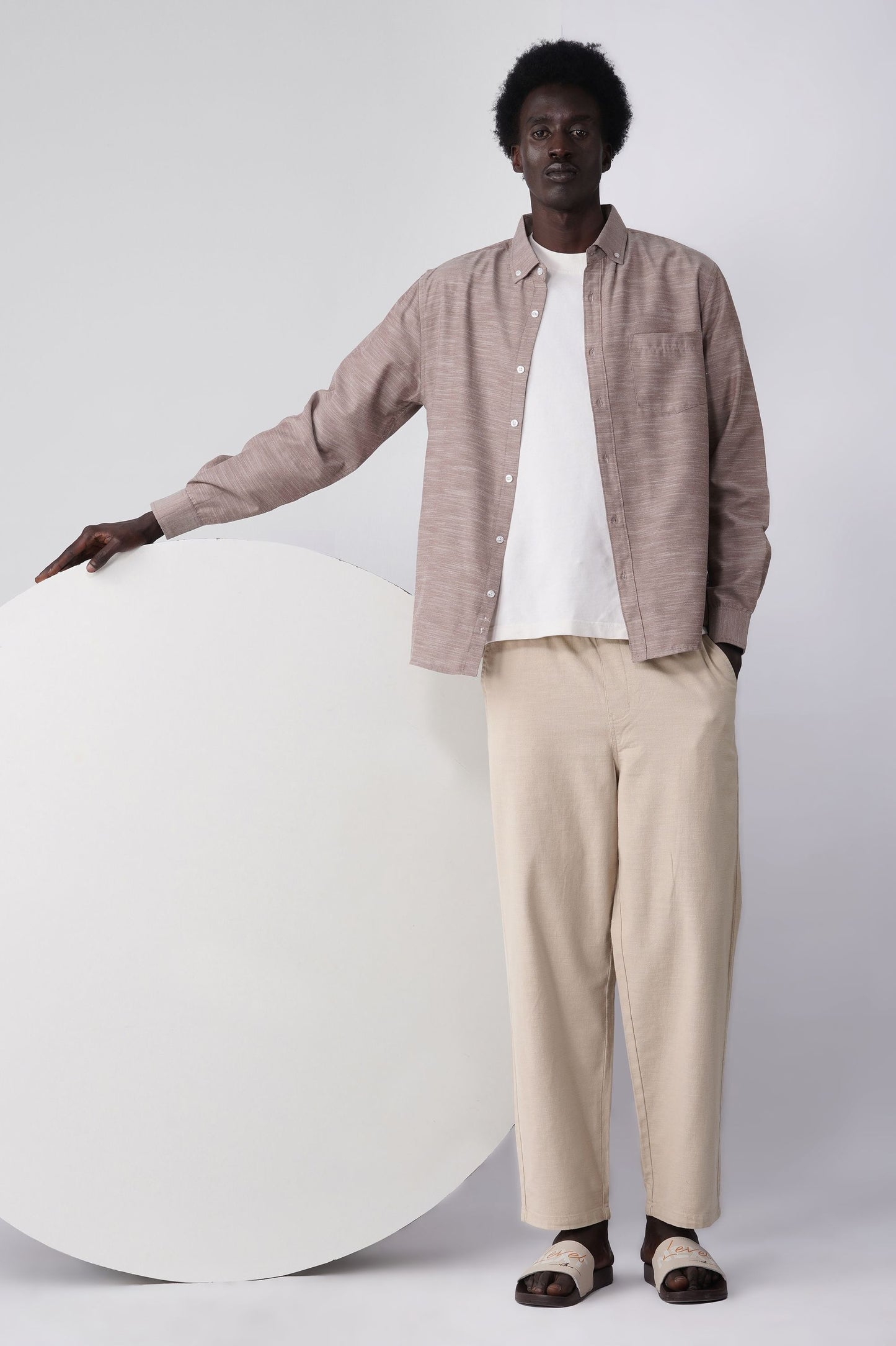 OXFORD COTTON BUTTON DOWN SHIRT