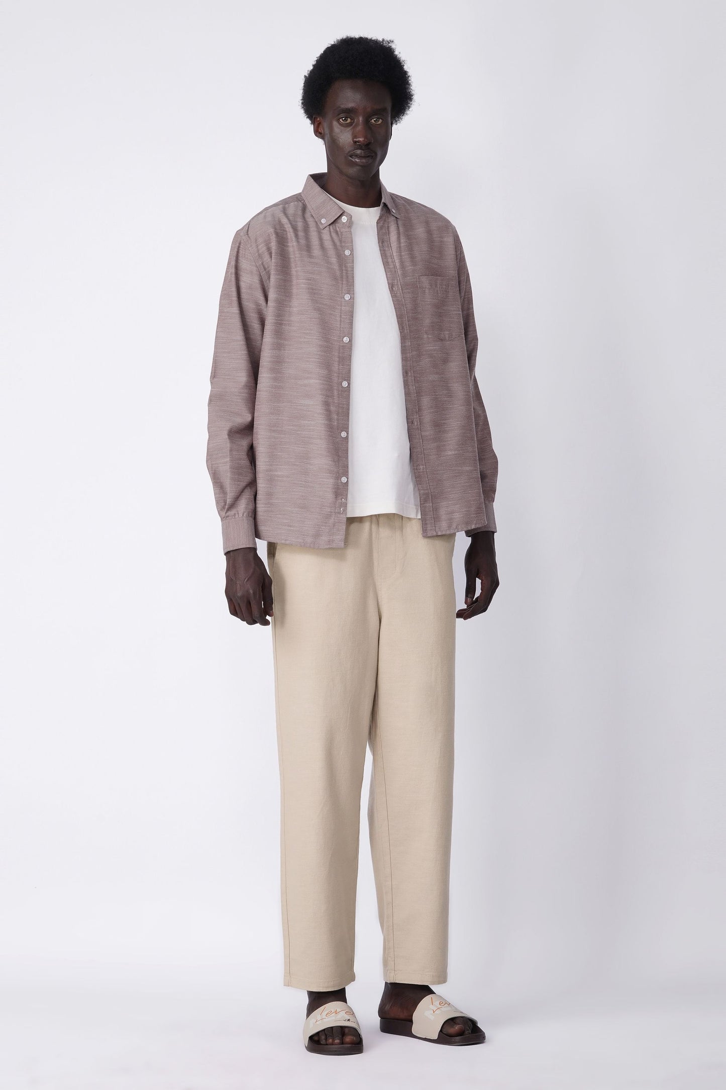 OXFORD COTTON BUTTON DOWN SHIRT