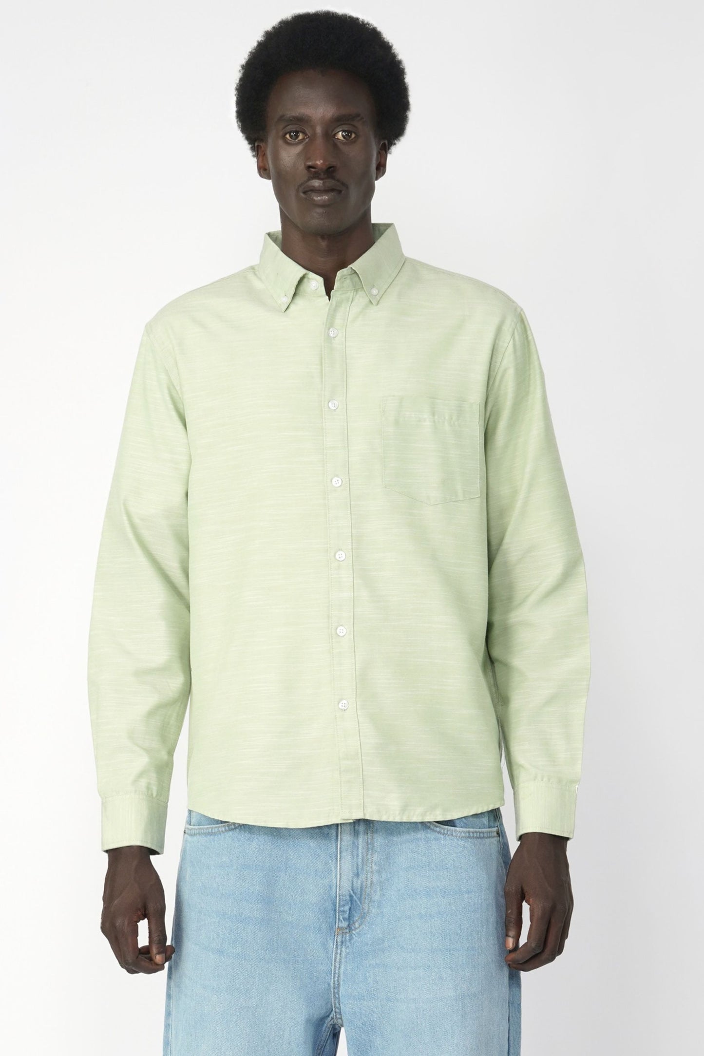 OXFORD COTTON BUTTON DOWN SHIRT