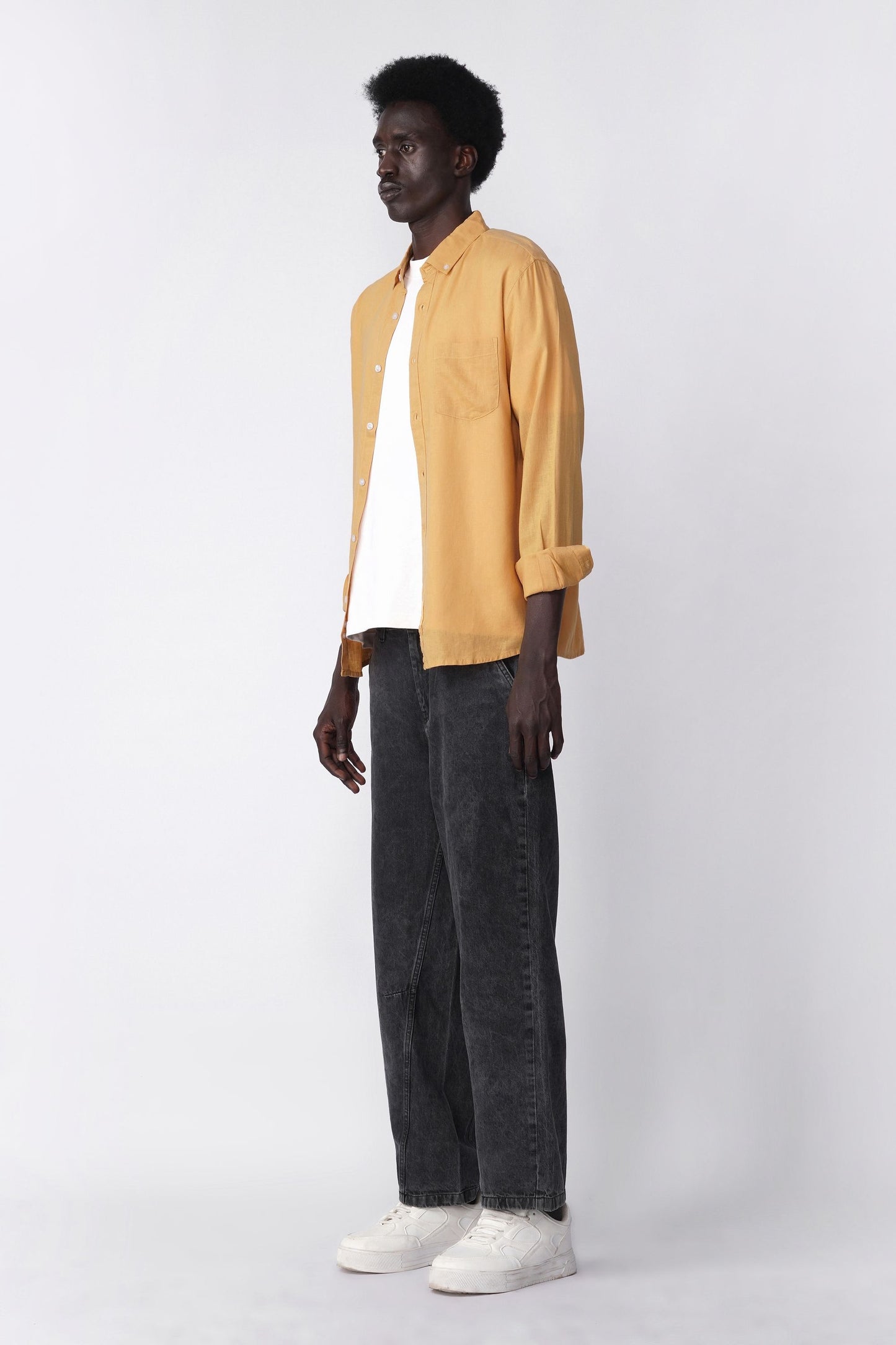 COTTON LINEN SHIRT