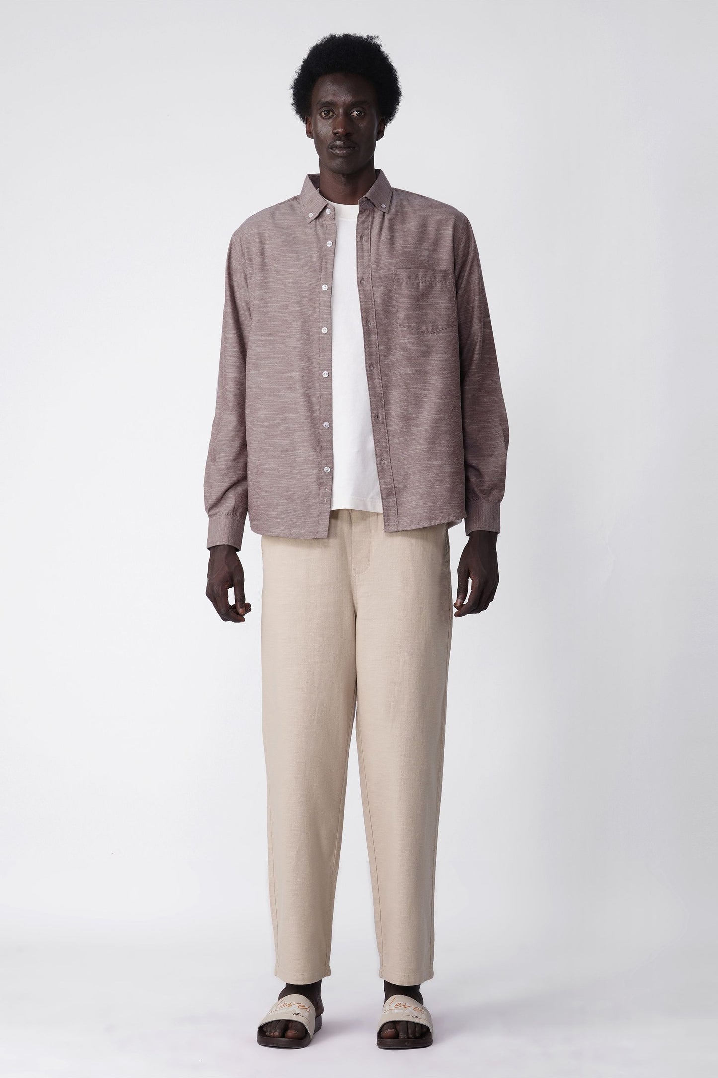 OXFORD COTTON BUTTON DOWN SHIRT