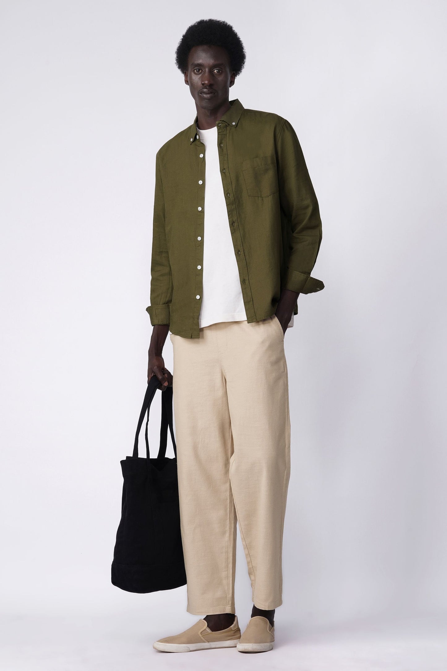 REGULAR FIT COTTON SHIRT