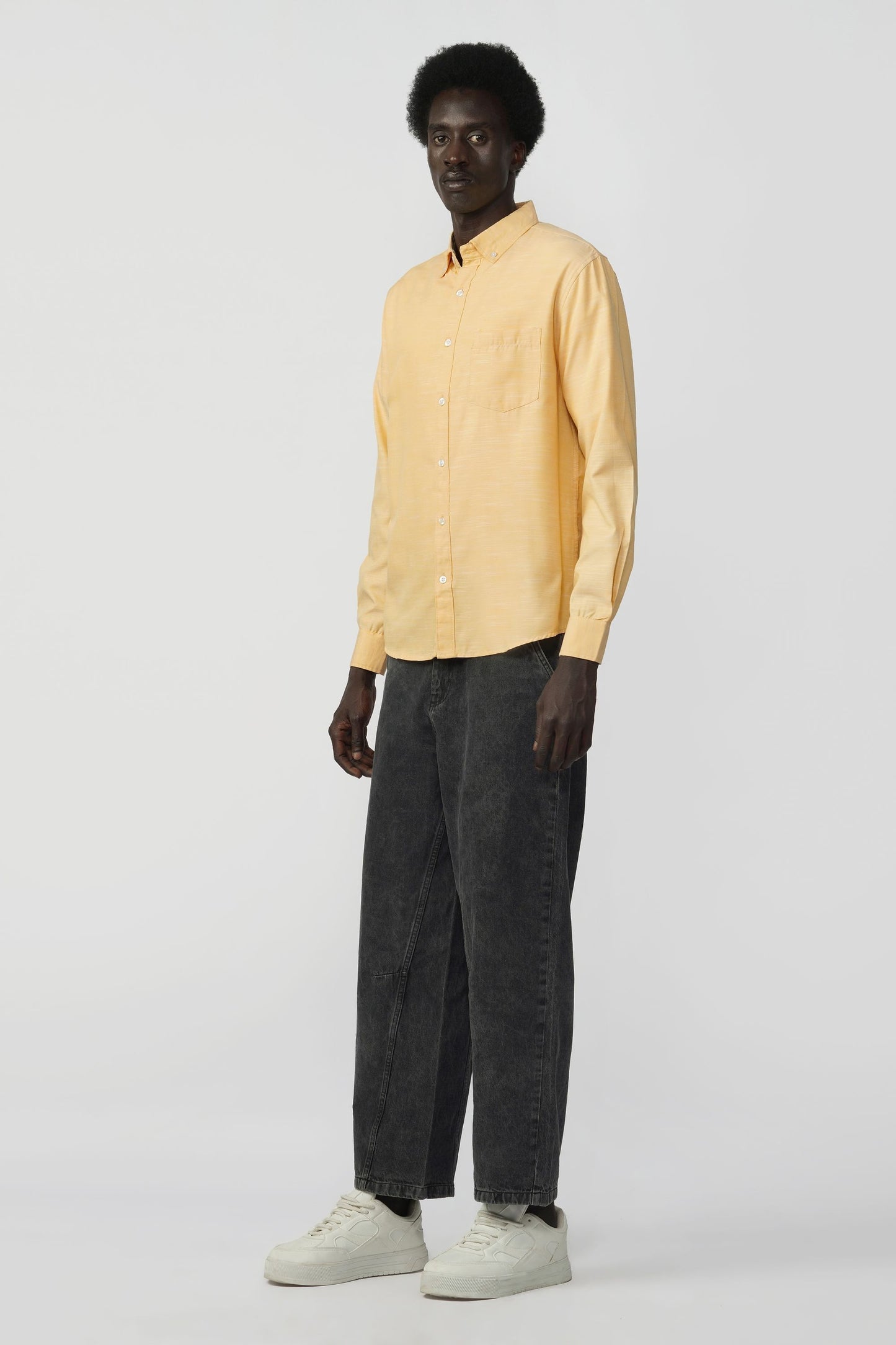 OXFORD COTTON BUTTON DOWN SHIRT