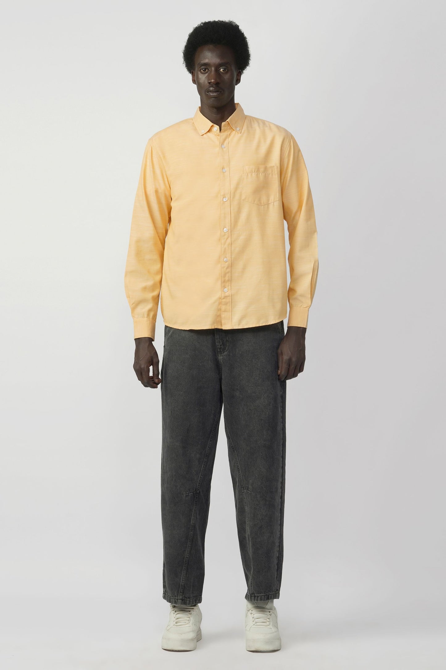 OXFORD COTTON BUTTON DOWN SHIRT