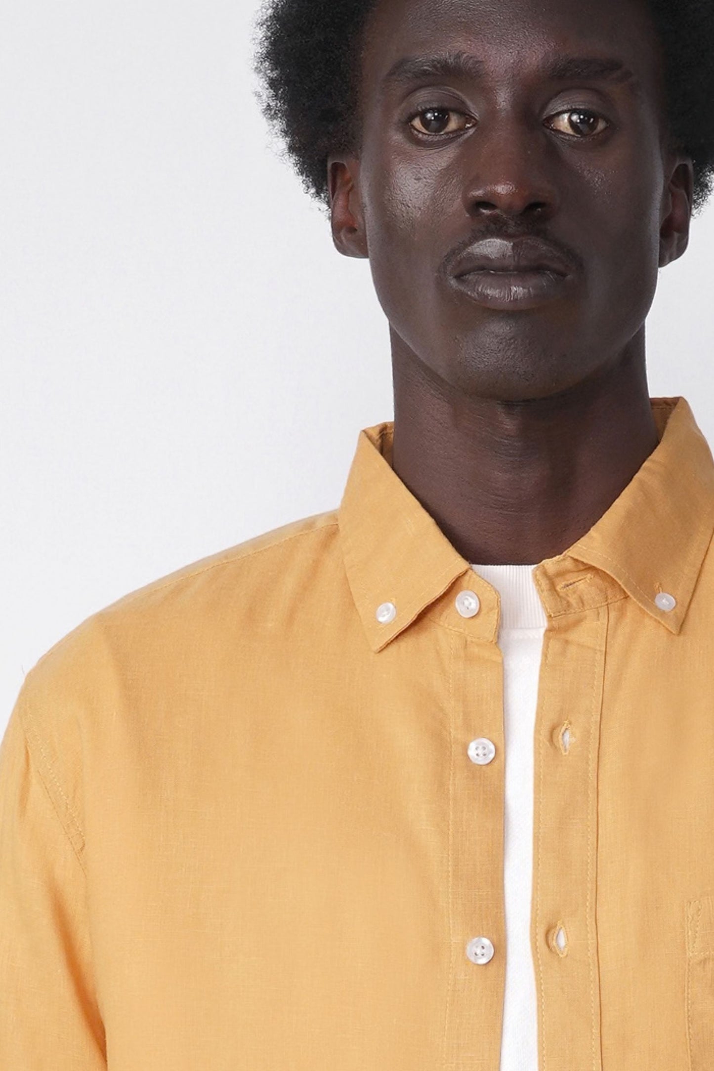 COTTON LINEN SHIRT