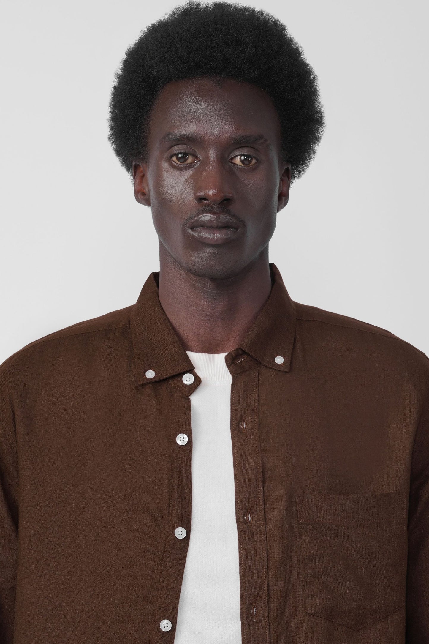 COTTON LINEN SHIRT